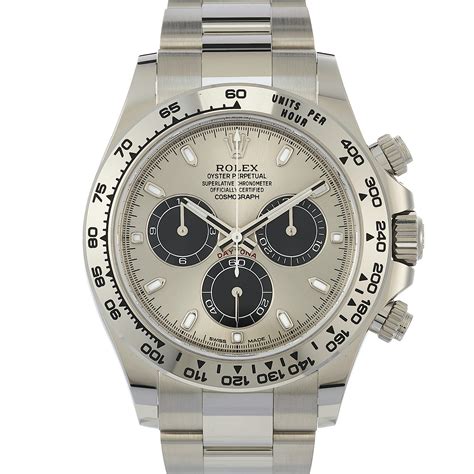 rolex daytona rood wit|Rolex Cosmograph Daytona watch: 18 kt white gold .